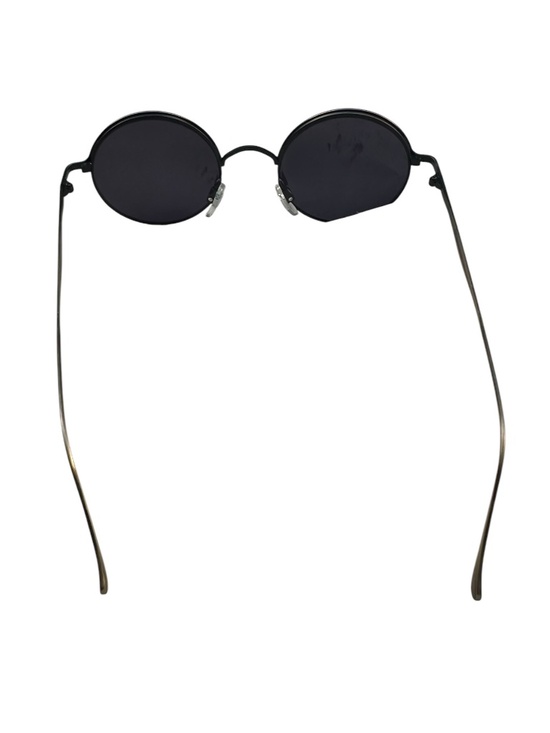 RARE Genuine Vintage MIYAKE Design Studio Round Sunglasses Bronze Dark Lenses main image 5